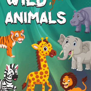 Wild Animals - Kids Book